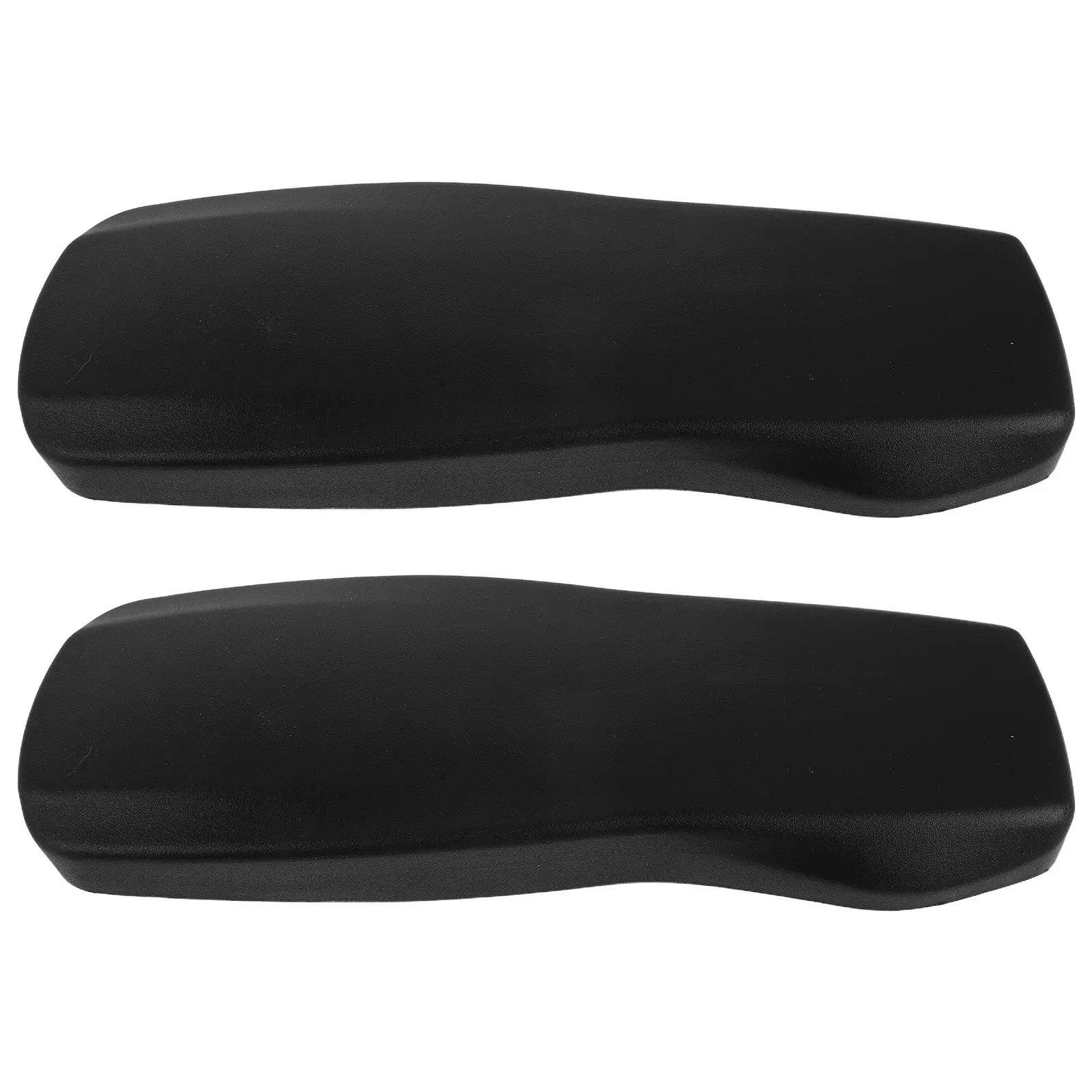 2 Peças de Almofadas de Substituição Ergonômicas em PU para Apoio de Braço de Cadeira de Escritório, Almofada Macia para Cotovelo, Peças para Apoio de