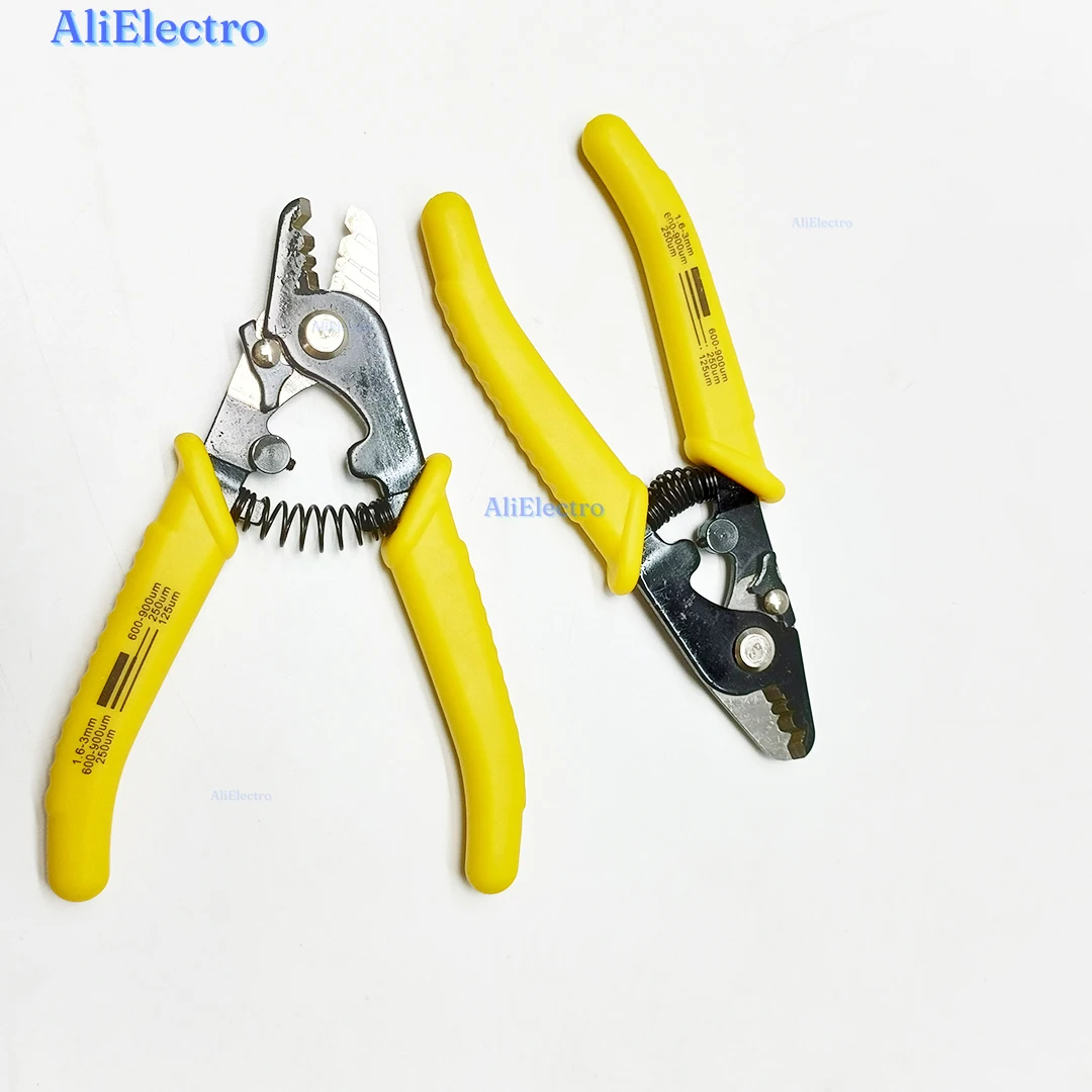 10pcs/lot F11301T Miller clamp Fiber stripping pliers F-11301T Optic Stripper Miller Wire Pilers Tri-Hole Fiber cutter