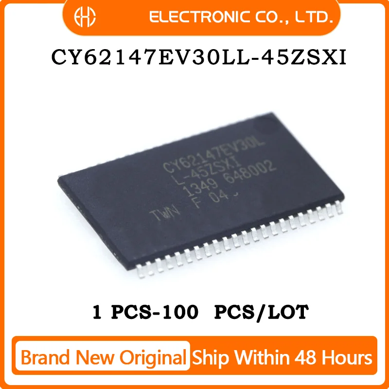 

1PCS/5PCS/10PCS/50PCS CY62147EV30LL-45ZSXI IC SRAM 4MBIT PARALLEL 44TSOP II 100% New Original Chip