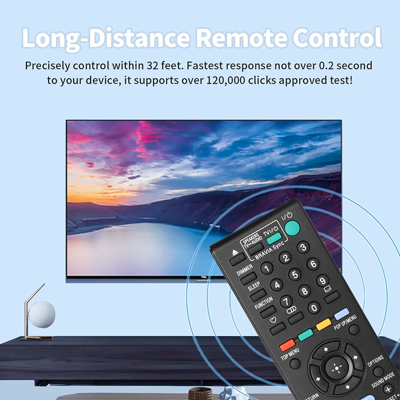 RM-ADP058 Remote Control For Sony AV System BDV-L600 BDV-E280 BDV-EF200 HBD-EF200 BDV-E380 BDV-L800 BDV-E780W BDV-L800M BDV-E880