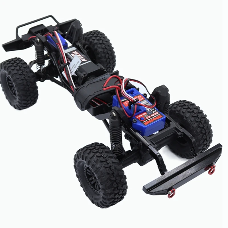 Paraurti anteriore e posteriore in metallo 9734 per Traxxas TRX4M TRX-4M 1/18 RC Crawler Auto Parti di aggiornamento OP Accessori