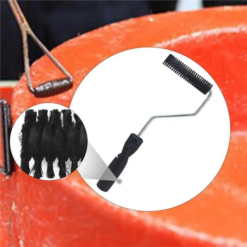 AB13-For Indoor Outdoor Fiberglass Roller Tool, Portable Paint Roller Bubble Remover For Laminating And Boat Repair