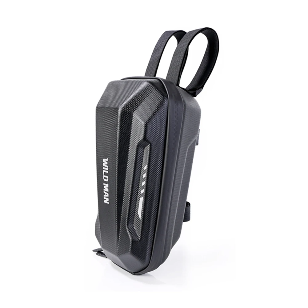 

WILD MAN Сумка для электрического скутера 2 л/3 л Велосипедная подвесная сумка Корзина EVA Hard Shell Большая вместимость Водонепроницаемая для M365 PRO 2 KUGOO M4