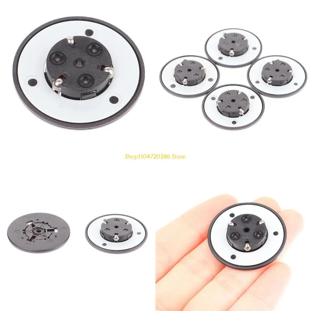 K0EA Spindle Hubs CDs Holder Plastic CDs Drive Motor Trays Universal Compatibility