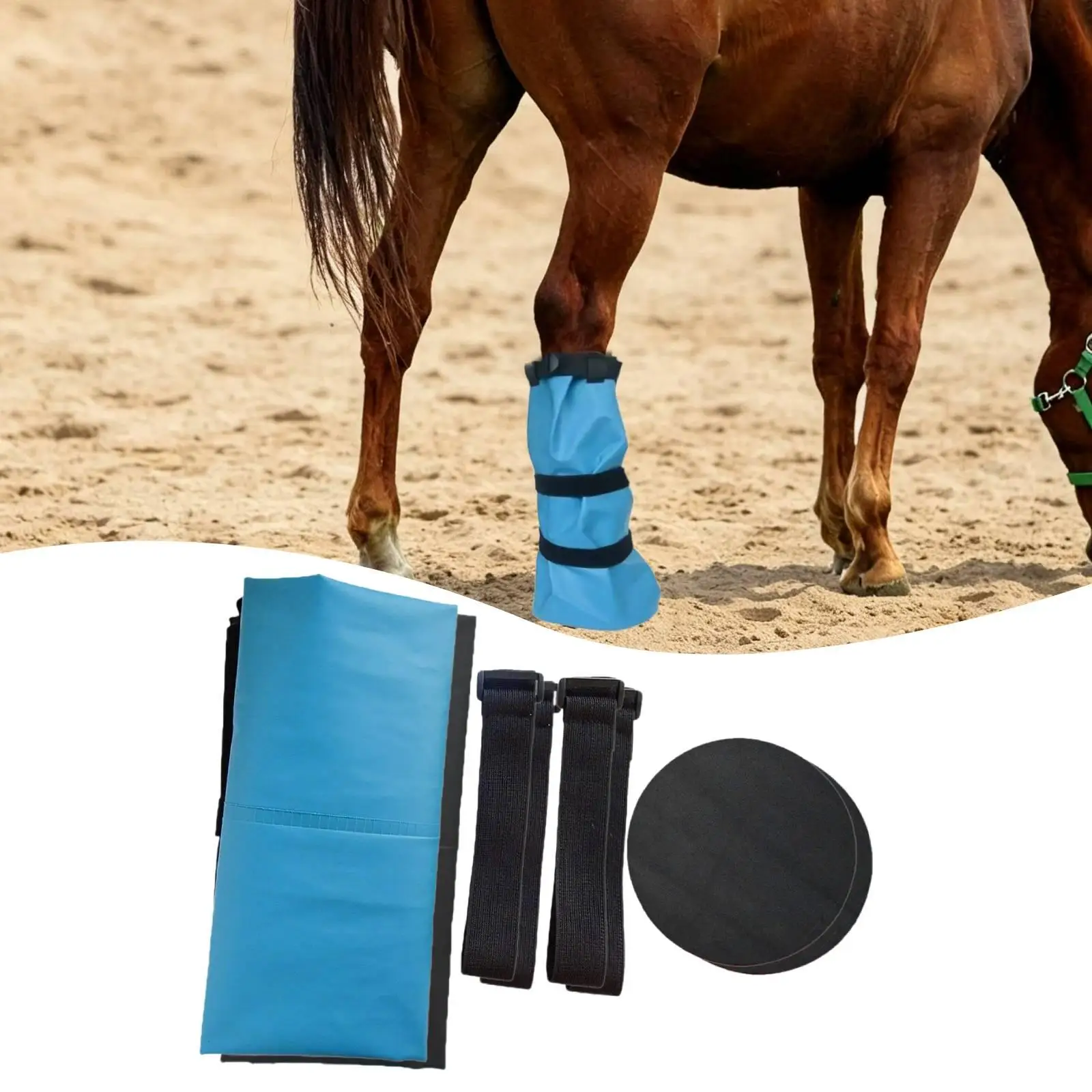 bota-para-imersao-de-cascos-de-cavalos-com-faixa-elastica-e-almofada-–-acessorio-universal-de-protecao-para-cascos-para-uso-em-estabulo