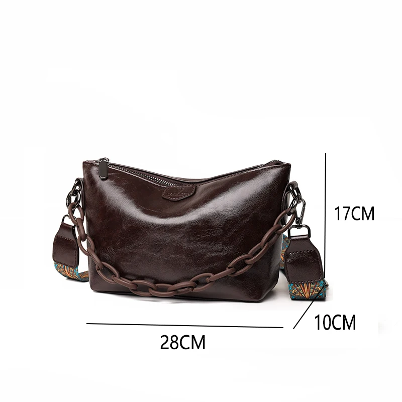 NEW Luxury Designer Genuine Leather Chain Bags Fashion Soft One Shoulder Crossbody Messenger Handbag Feminina Small Square Bags