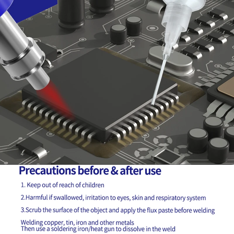 MECHANIC LEAD-Free Soldering Flux UV10/UV50/UV80 No-Clean Solder Welding Paste for Mobile Phone PC PCB SMD Chip BGA Repair Tools