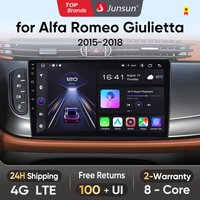 Junsun Wireless Android Auto Radio For Alfa Romeo Giulietta 2015 - 2018 4G Car Multimedia GPS 2din autoradio