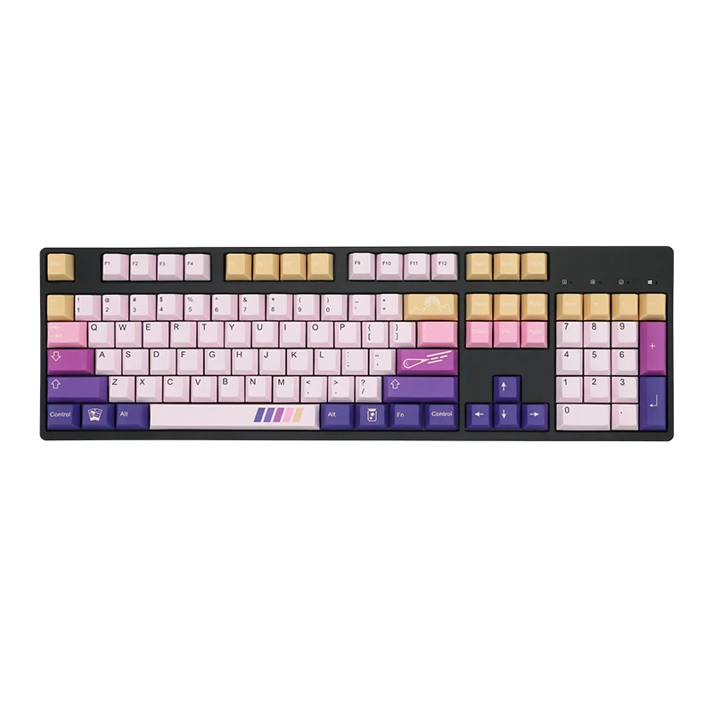 

135 Keys/Set Mountain Keycaps PBT Thermal Sublimation Custom-made Mechanical Keyboard Keycaps for 68/75/87/96 Configuration