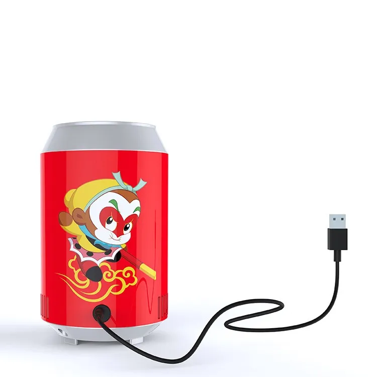 New 0.5L Coke can mini refrigerator household USB car refrigerator low power student dormitory small refrigerator