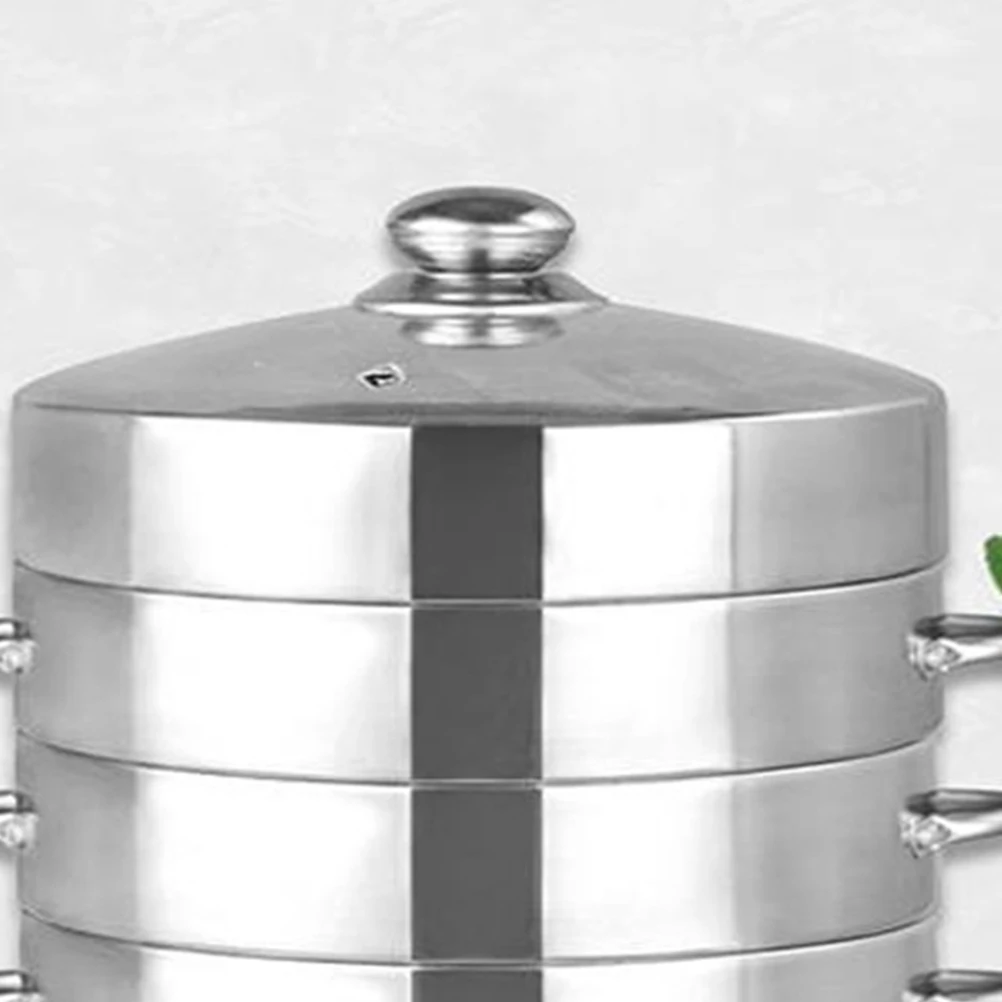 

Stainless Steel Steamer Lid Food Cover Dome Pot Lids Kitchen Accessory Protective Covers