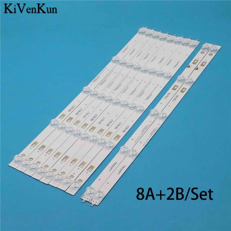 

TV's LED Array Bar For JVC LT-55MA877 Backlight Strips LED55D05A/LED55D05B-ZC23AG-07 Kits Bands For Konka LED55K52 55K72 Matrix