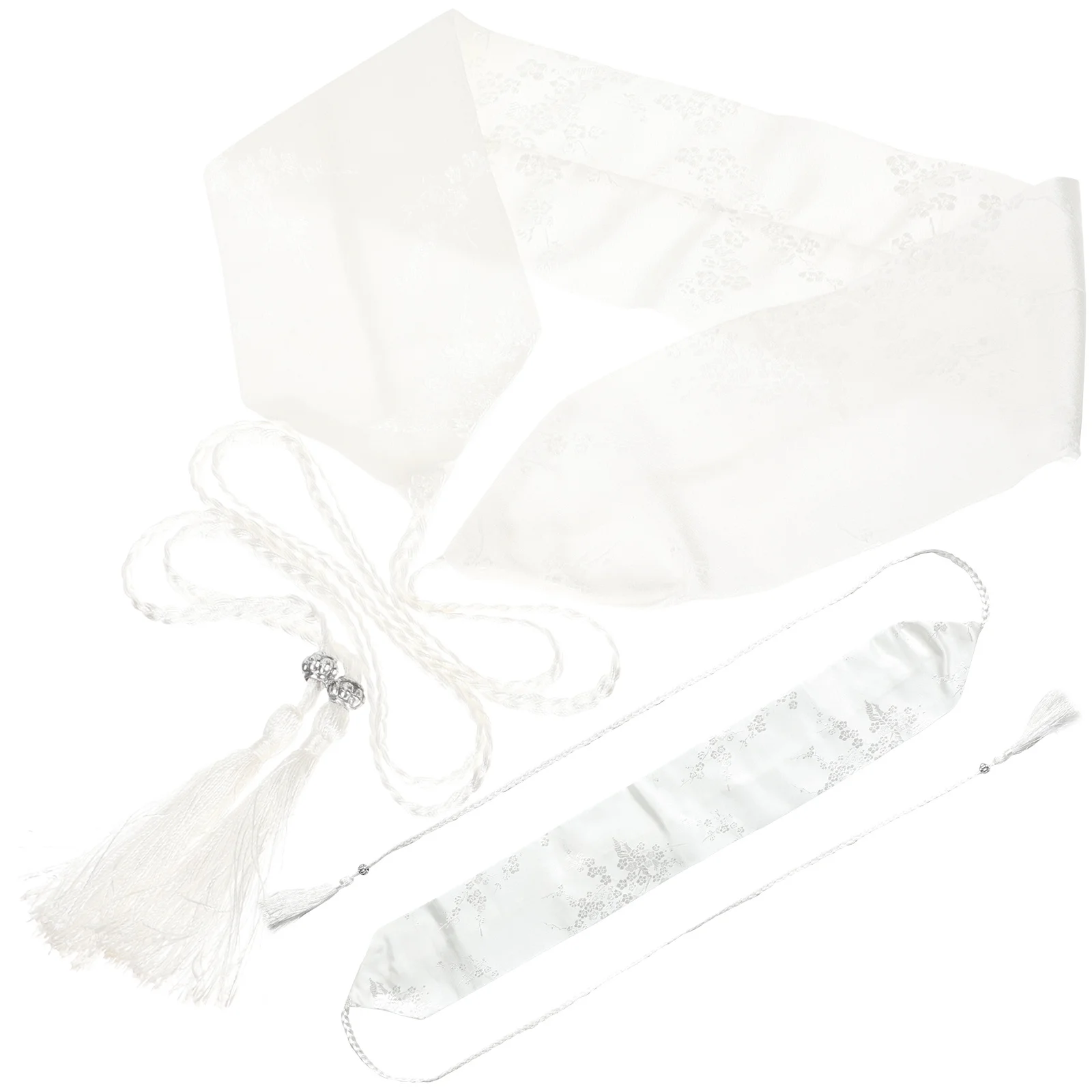 المطرزة واسعة وشاح المرأة Hanfu حزام الصينية حزام شرابة الملحقات خمر نمط دائم موثوقة سهلة ارتداء إزالة