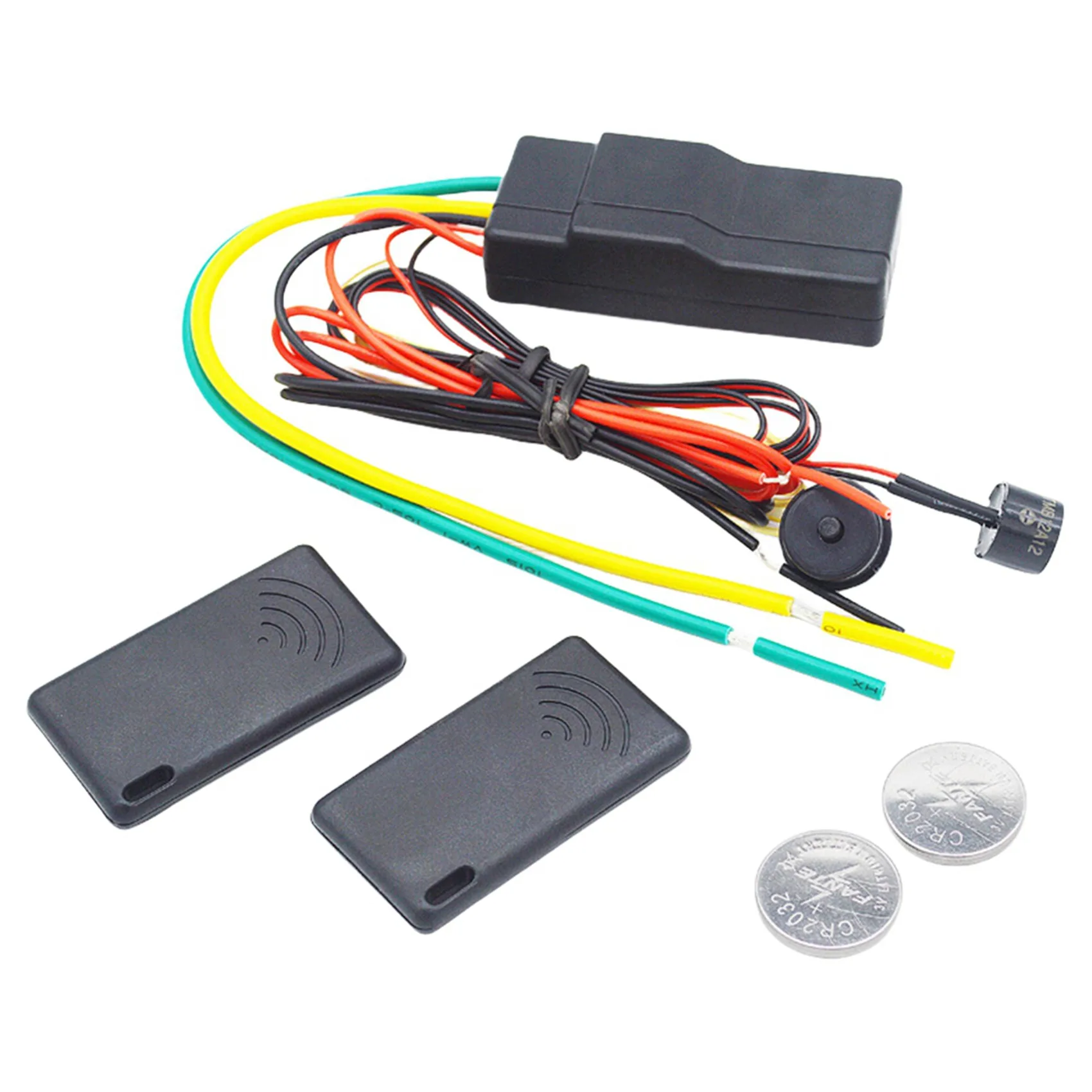 AB56-2X 12V Car Immobilizer Anti-Hijacking 2.4Ghz RFID Wireless Car Engine Lock Wireless Immobilizer Auto Lock