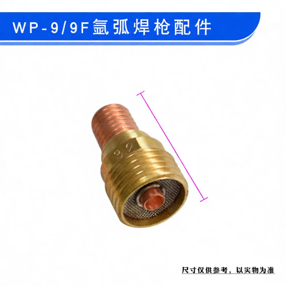 Replacement Kit For WP9 WP9F TIG Welding Applicator Ceramic Cup Gas Lens Collet Body Short Medium Long Tail Cap Parts