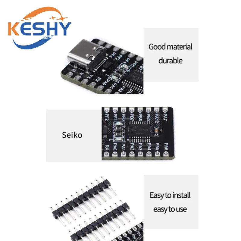 Erweiterte RISC V Prozessor Modul TWen32F003 CH32V003F4P6 Bord Drop verschiffen