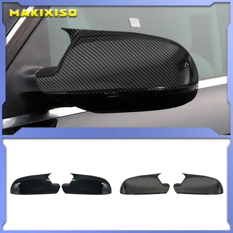 2 pcs Superb car Mirror cover For Audi A4 A5 S5 B8.5 RS5 RS4 S6 S4 Car Mirror Cover Signal light protection cover