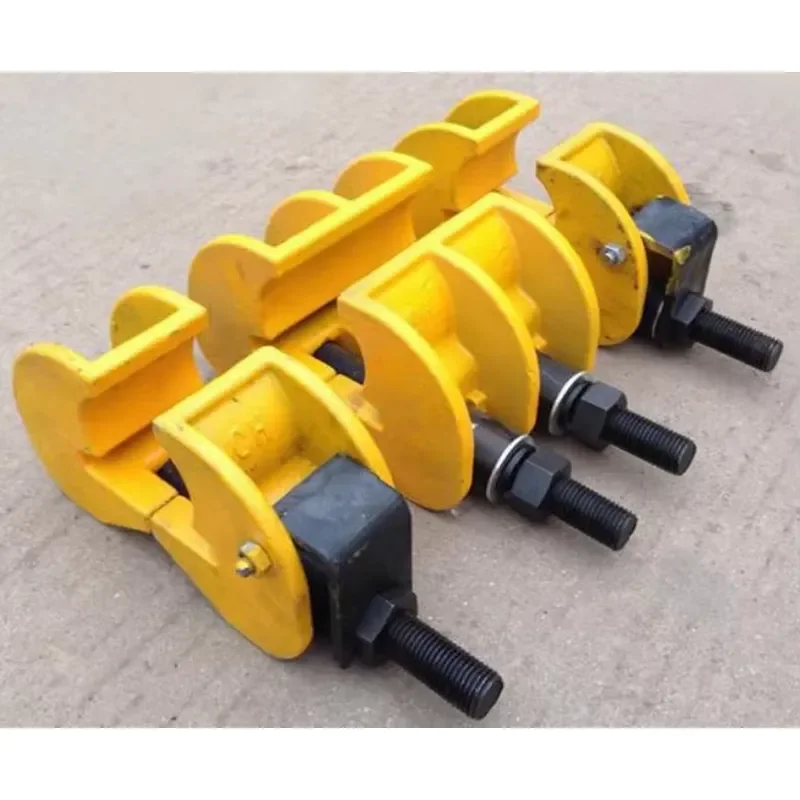 Weldable Railway Tool Temporary Railroad Rail Clamps for Cranes Railway Track Maintenance