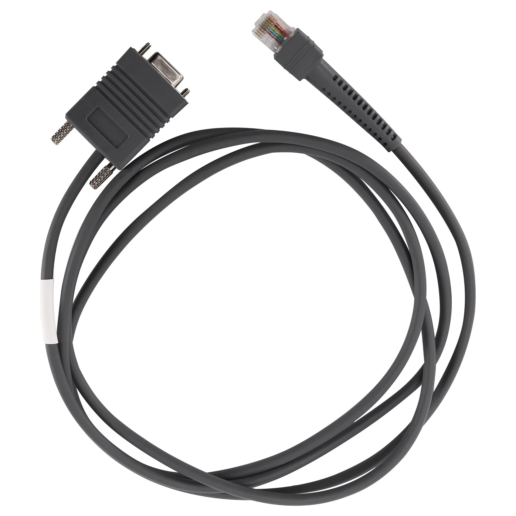 ABJG-LS2208 RS232 Serial Cable CBA-R01-S07PAR For Symbol Barcode Scanner LS2208 6.5 Feet