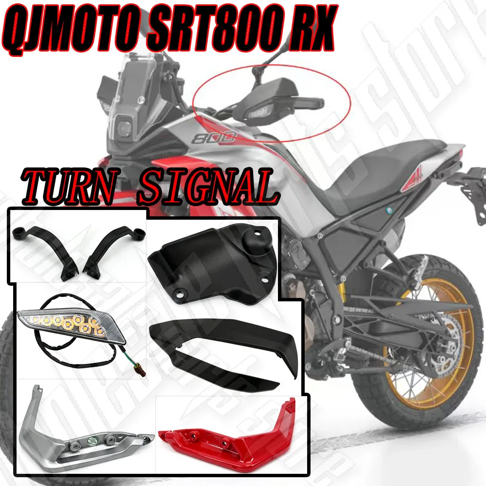 QJMOTO SRT800 RX LED Turn Signal Light SRT 800RX Motorcycle Front Indicator Lamp Full Replacement Parts