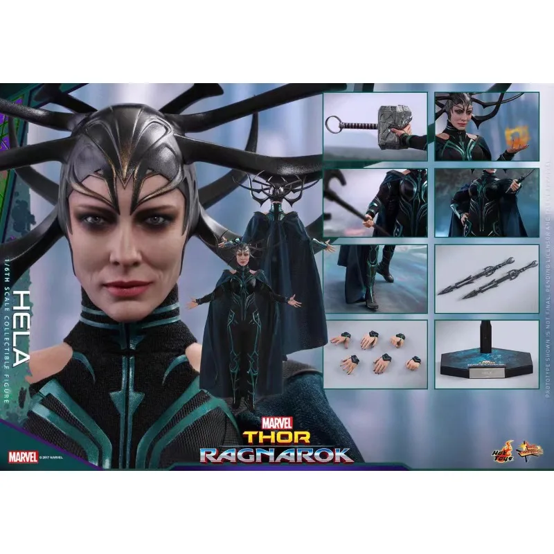 

Оригинальная коллекционная фигурка Hot Toys Marvel MMS449 Тор: Рагнарок ХЕЛА в масштабе 1/6, версия 2012 года, аниме-фигурка, модель для коллекции