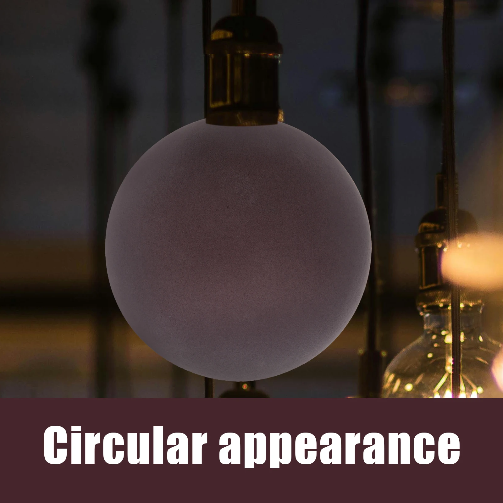 

Gray Globe Lampshade Replacement Durable Light Cover Easy Install G9 Thread Decorative Pendant Lamp Shade Ceiling Light Fixture