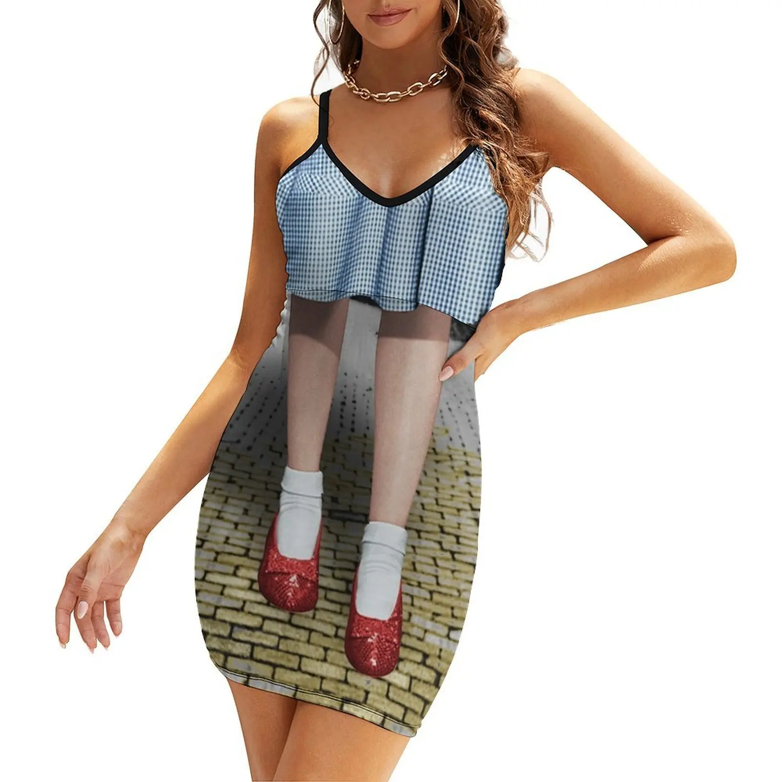 

Creepy Dorothy In The Wizard of Sling Dress dress for woman luxury woman evening dress party night dresses for womens 2025