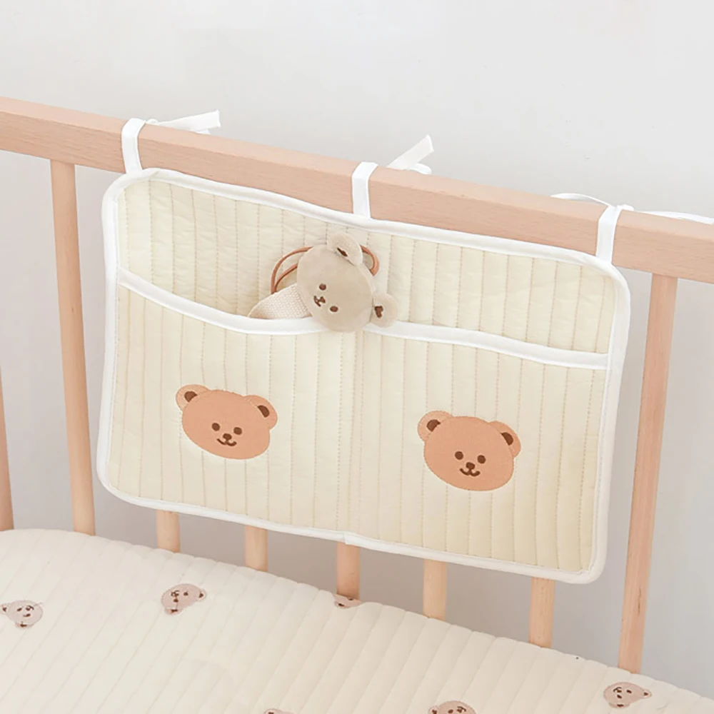 Nueva bolsa de almacenamiento para cama de bebé, bolsa de almacenamiento, botella de pañales, bolsa pequeña, suministros de maternidad para todas las estaciones