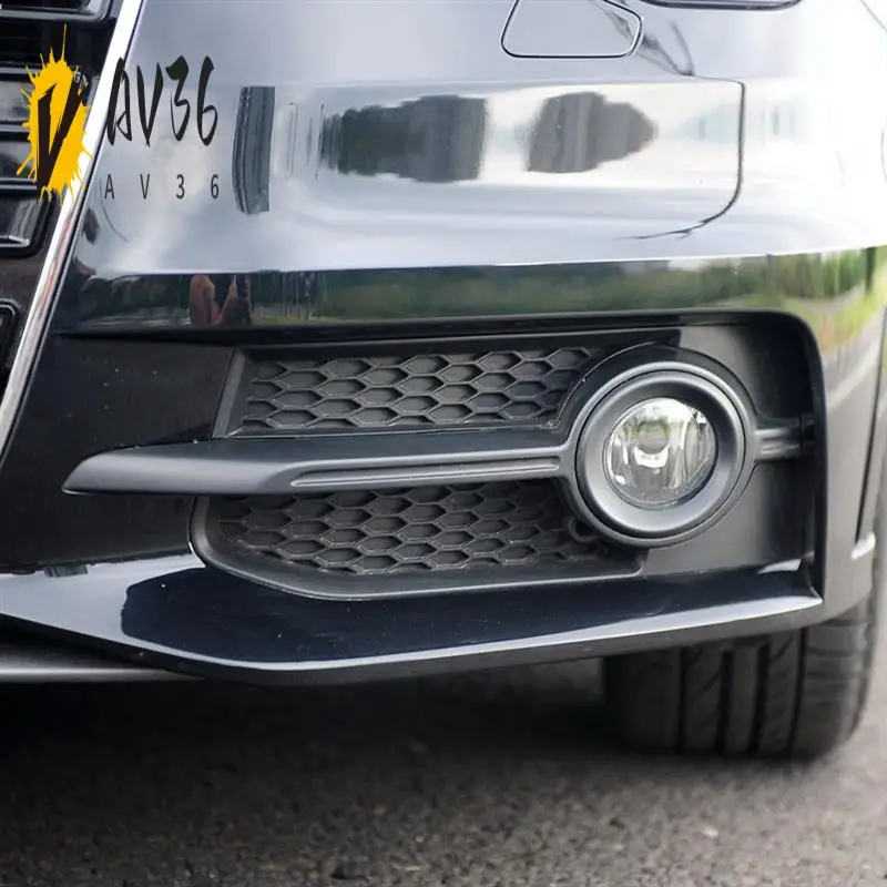 

AV36-Bumper Grill Fog Light Surround Cover Grilles Fog Lights Frame Replacement 8X0807681B 8X0807682B For A1 S Line 8X 2011