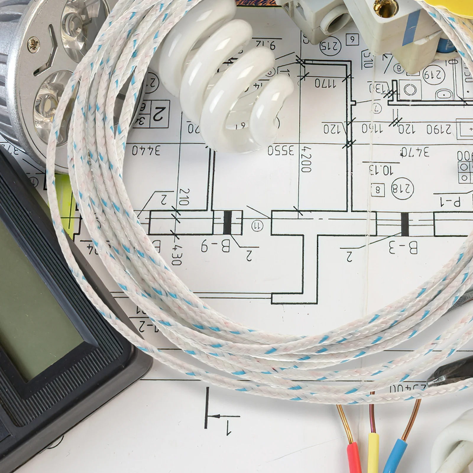 3 шт. датчики температуры для датчика термопары, 2 м, датчик типа K, высокоточная линия измерения температуры для различных применений
