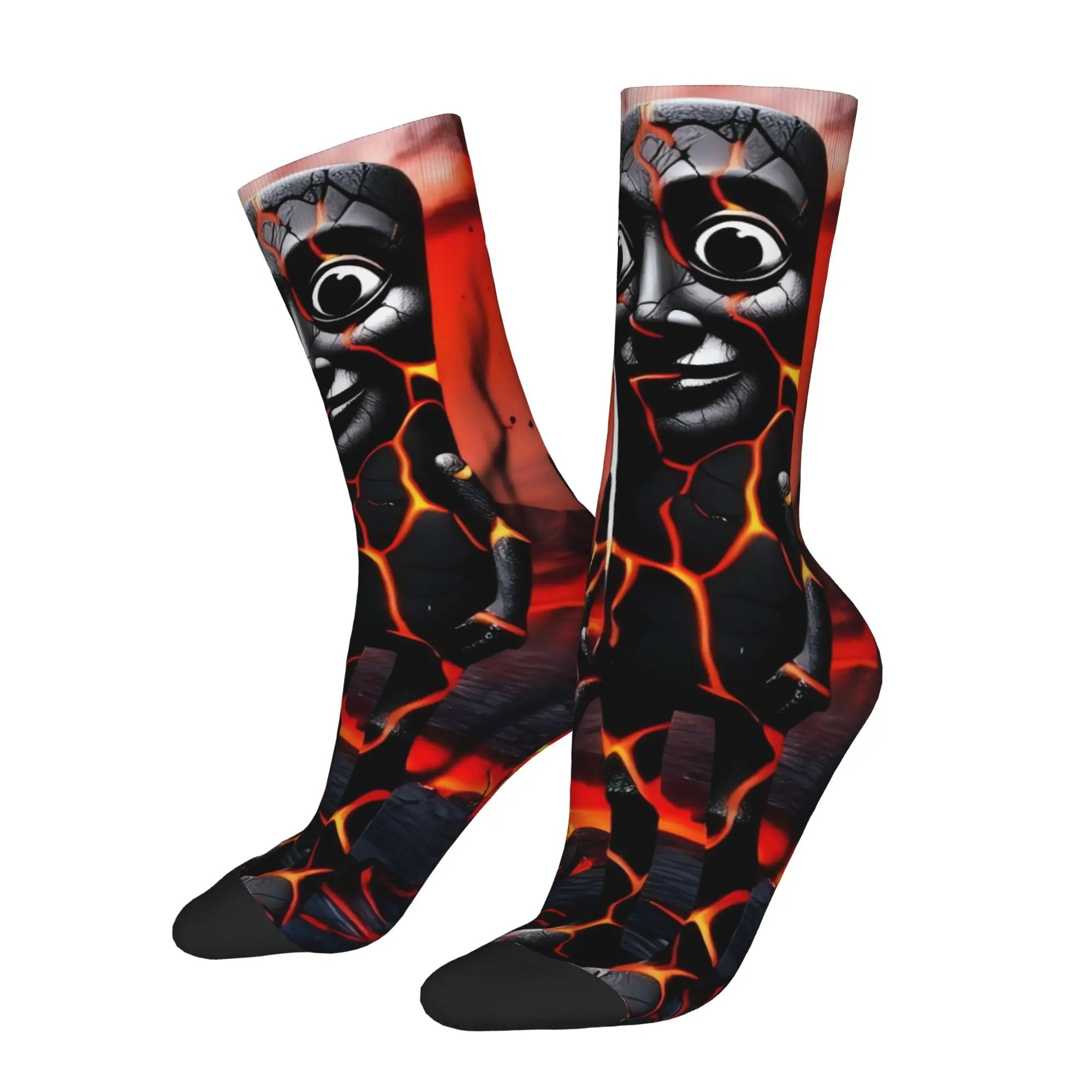 Funny Sock  Tung Tung Tung Sahur 20 Harajuku Quality Pattern Printed Men Crew Socks Casual Men's Socks
