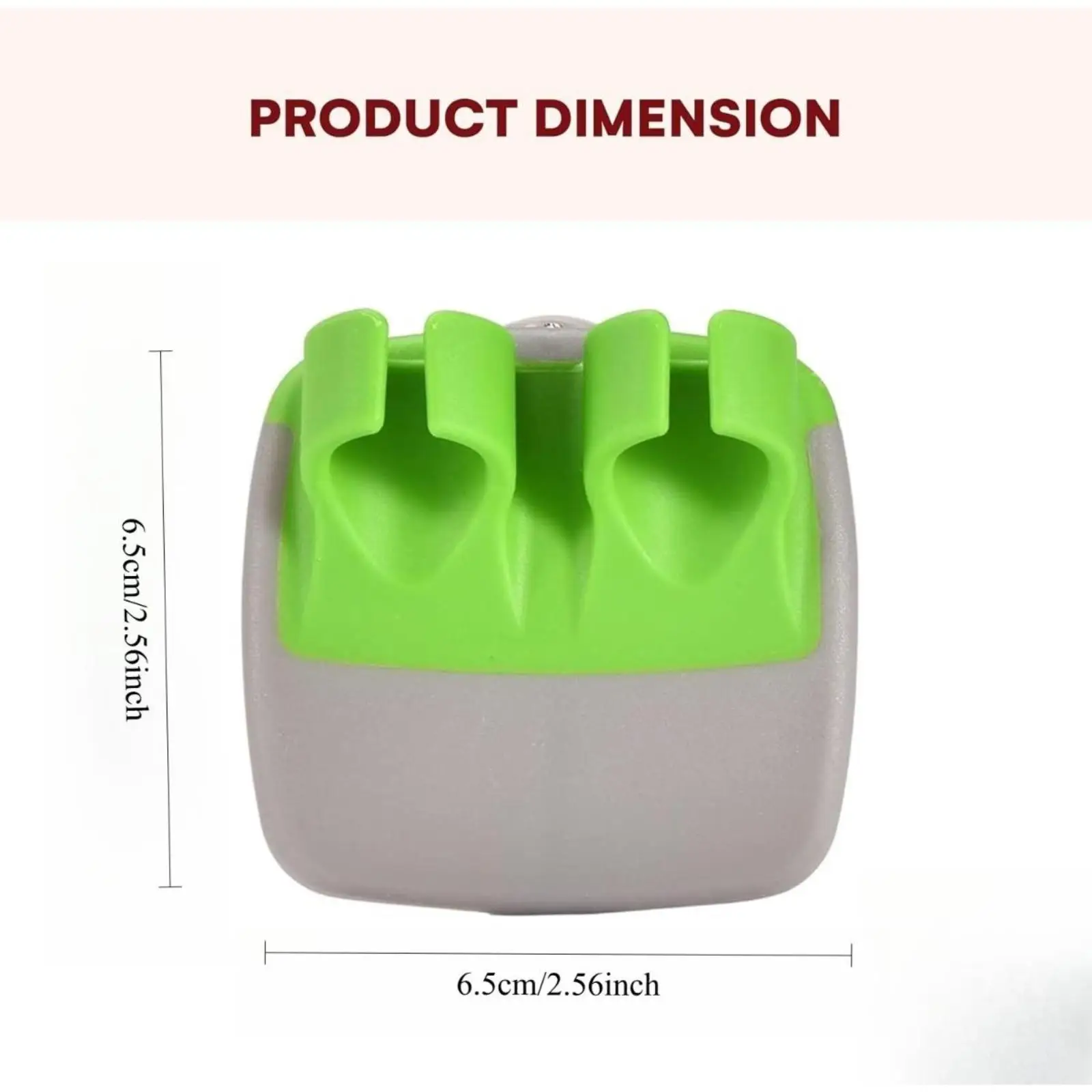Finger Peeler for Vegetables - Finger Grip Palm Peeler with Sharp Double-Sided Blade, Non-Slip Carrot Peelers for Kitchen