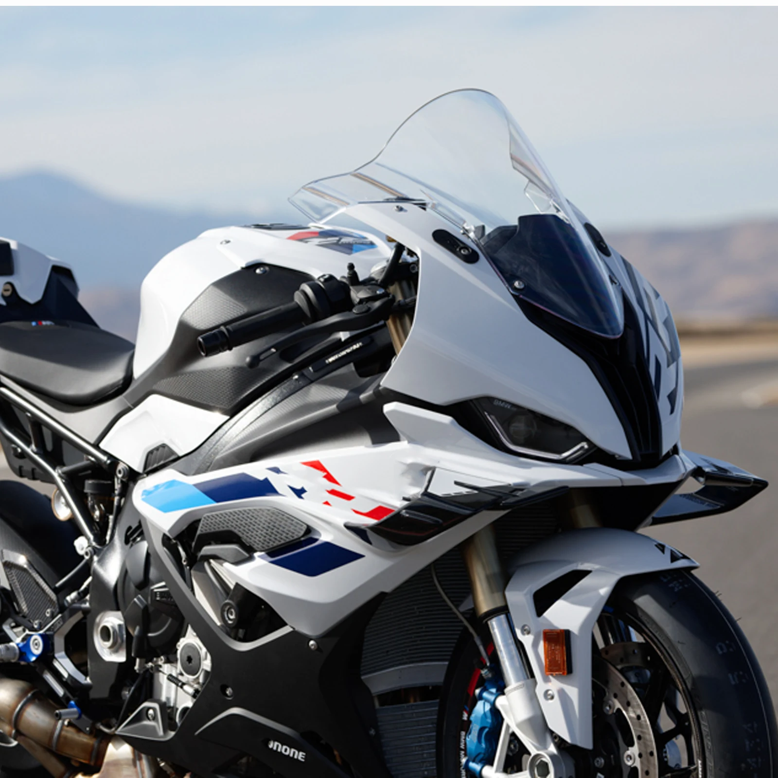 Motorcycle Accessories Front Fender Mud Guard Mudguard Splash Fairing ABS Carbon Fiber For BMW S1000RR M1000RR 2019-2024 view 2