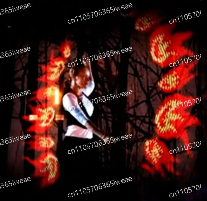 

LED Pixel POI Performance Stick 60 Light 47cm Full Color Digital Adjustable Variable Effects Stage Lighting Accessories