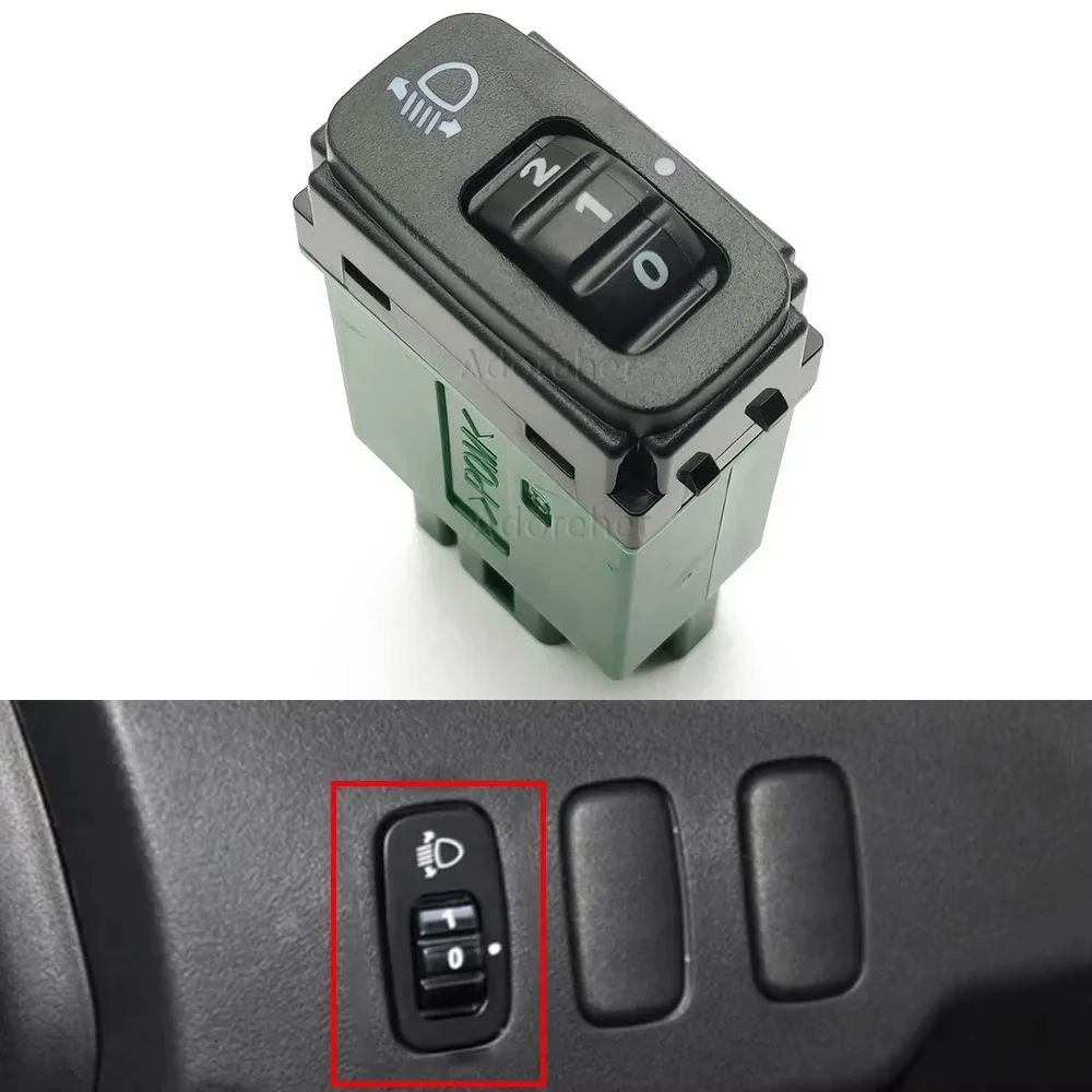 

1PC Car Headlamp Leveling Button Fit for Mitsubishi Lancer Outlander ASX 2010-2018 Headlight Level Adjustment Switch 8614A148Q