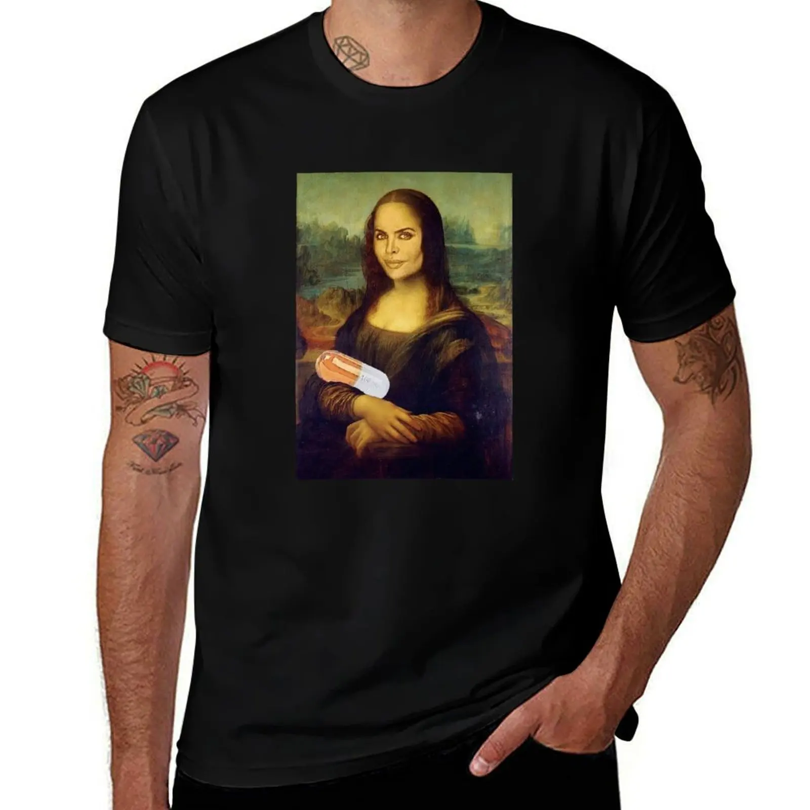 Mona Lipsa T-Shirt Quick Dry Fishing T-Shirt