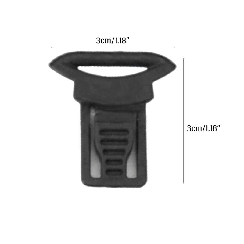 1 para taktyczne kaski krętliki klips plastikowe klamry szynowe akcesoria do kasków szyna boczna