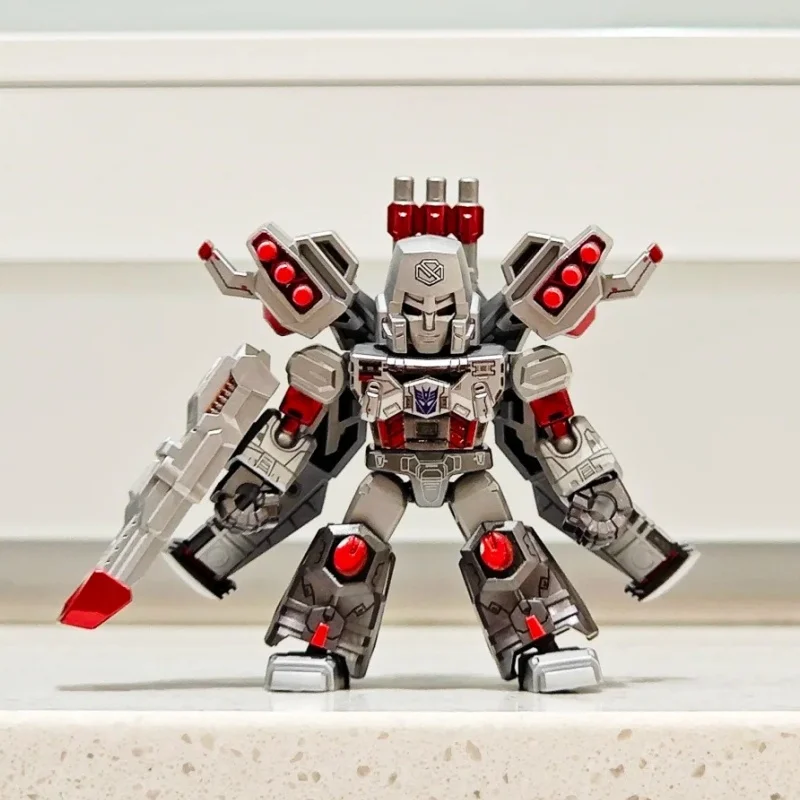 Blokees Hot Sale Original Transformers Defender V8 Return Of Convoy Star Optimus Prime Blind Box Toy Super Megatron Figure Gift