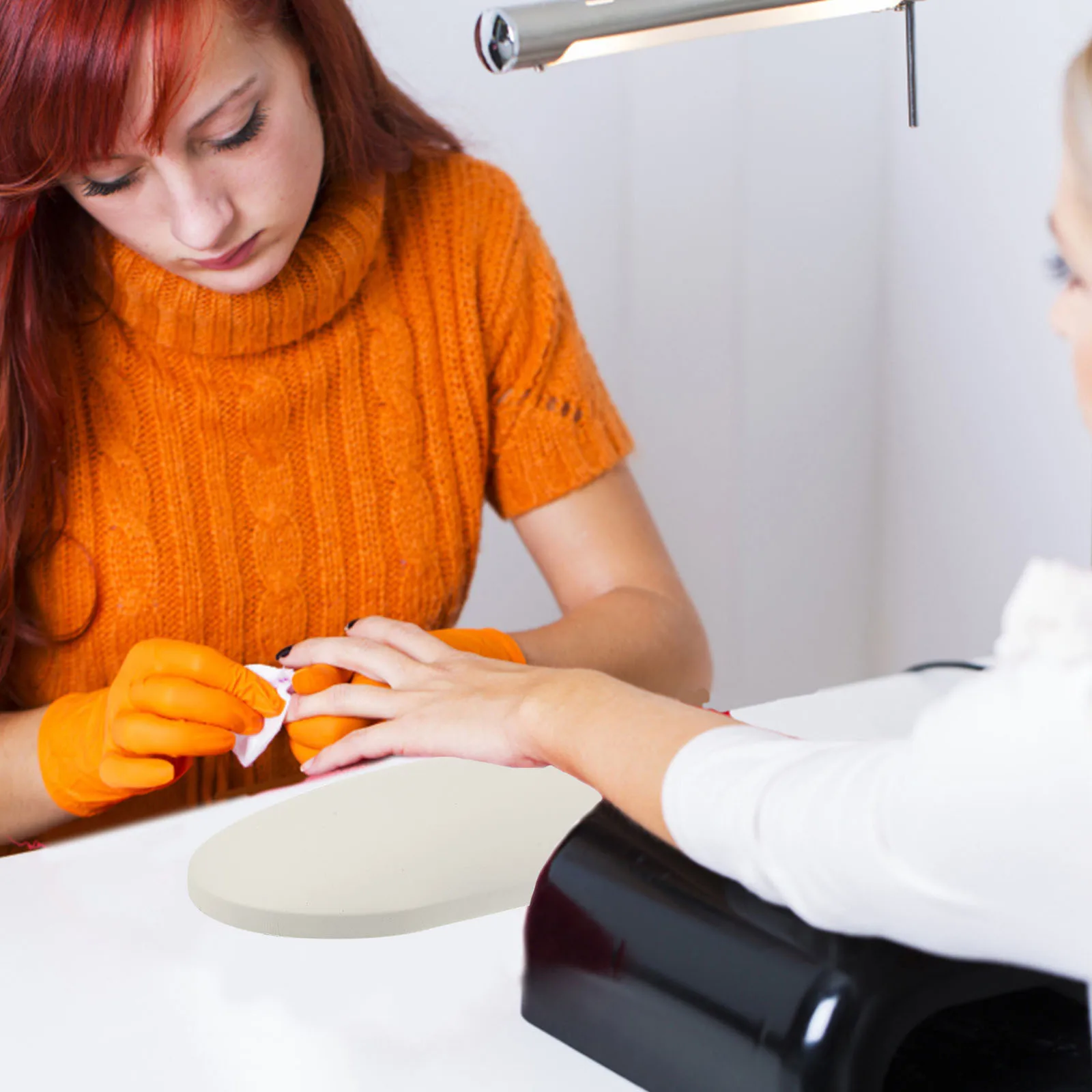 Nail Art Hand Pillow Manicure Hand Rest Cushion Arm Support Tool Relieve Fatigue Suitable for Salon DIY Nail Art