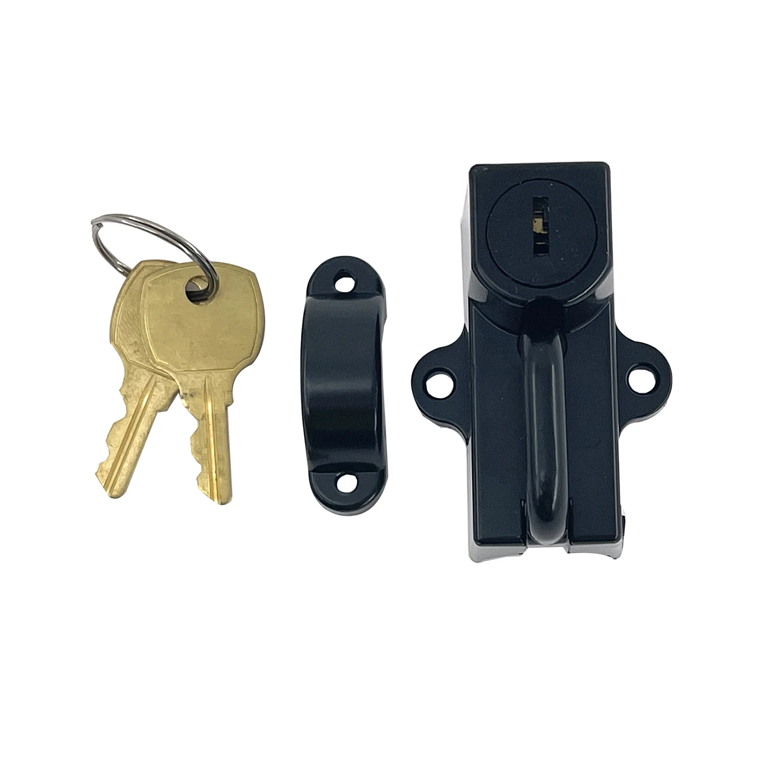 7/8" To 1" 22-25MM Universal Motorcycle Anti-Theft Security Helmet Lock With Two Keys Bikers Choice Helmet Lock 2