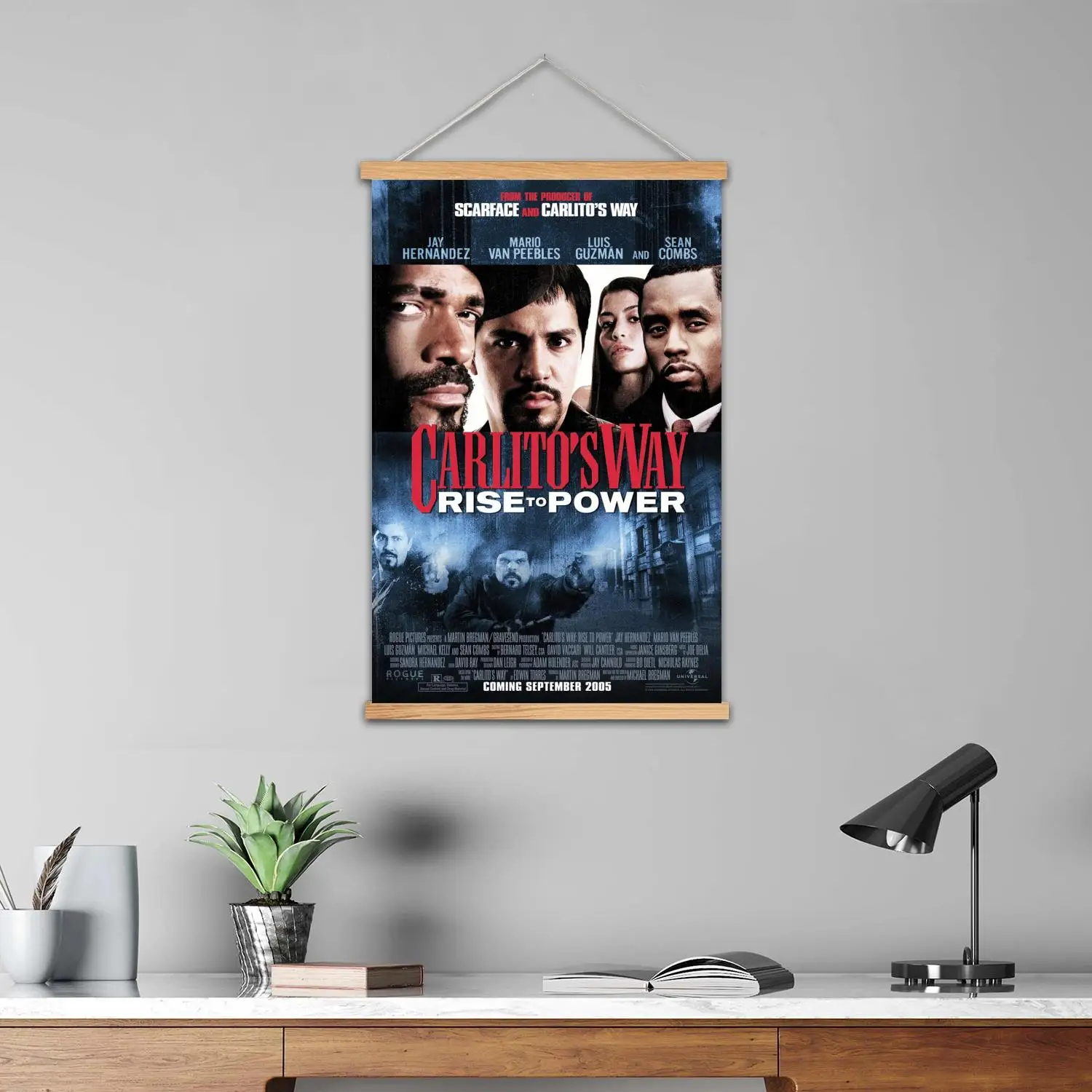 carlitos طريقة مؤطرة جدار اللوحة قماش ملصق فني وفن جدران، ديكور غرفة نوم الأسرة الحديثة، الملصقات، اللوحة الزخرفية