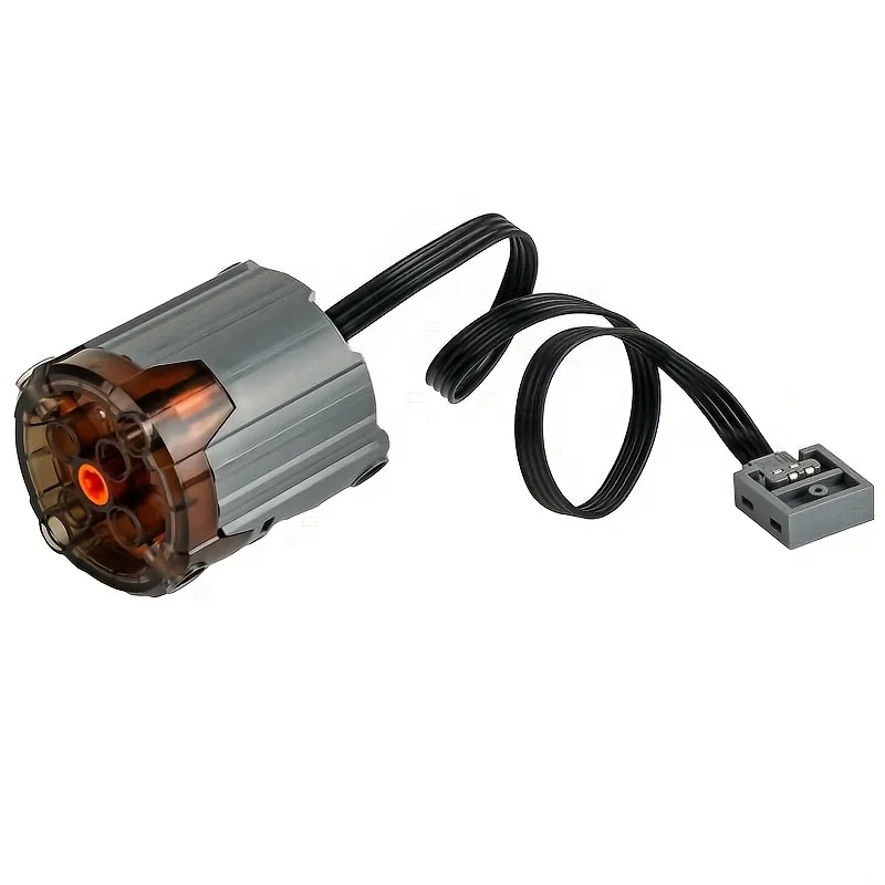 El grupo de maquinaria de tecnología MOC modifica el motor XL, el motor de explosión negro, piezas de montaje PF de potencia, grupo de bloques de construcción, 2 piezas