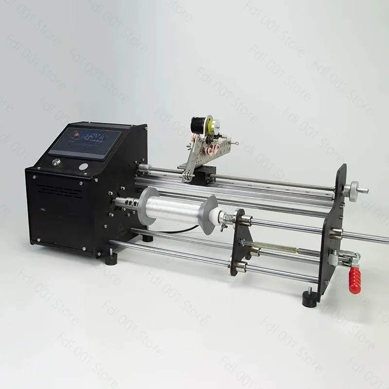Fiber Optic Winding Machine with Single-sided Layer and Horn Axis Parallel Winding Cable Twisted Wire, Counting Meters and Turns