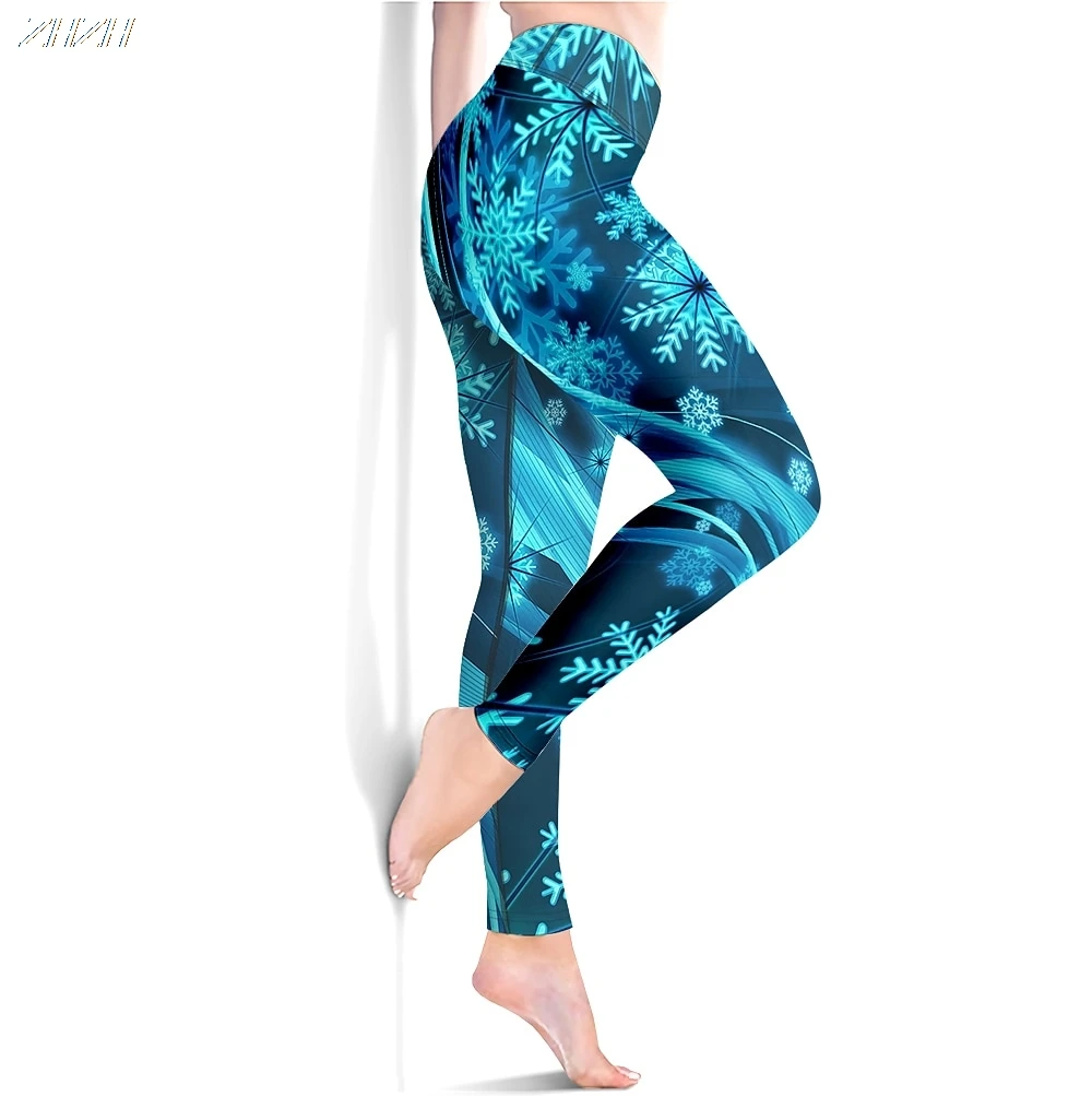 2025, Damen-Yogahose, Kontrolle, hohe Taille, Fitnessstudio, Laufen, Fitness, kurze Leggings, Weihnachten, Sport, Activewear, hohe Elastizität