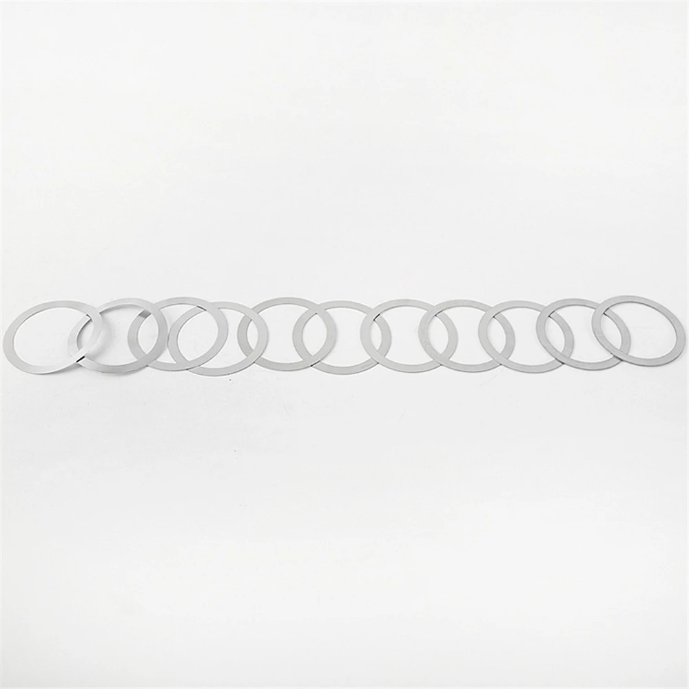 11 Piece Set Stainless Steel Rear Intercept Flange Gasket Kit 0.02mm-1mm for Astrophotography M42/ M48/ M54 view 4