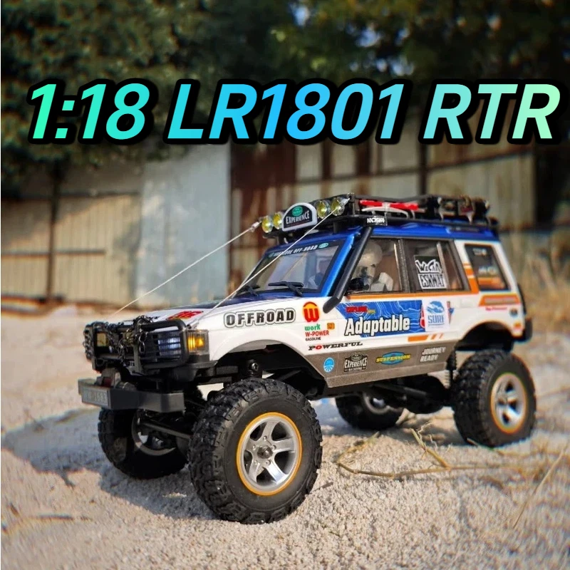 

Новая профессиональная радиоуправляемая машина 1:18 LR1801, внедорожник для скалолазания, полноприводная двухскоростная модель игрушечного автомобиля, подарок для мальчика