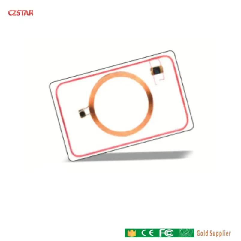 czstar 100 adet Çift Frekanslı Çip Rfid Kart LF 125KHZ + HF 13.56MHZ nfc rfid kart Pvc Akıllı Kartlar LF + HF Çift Frekans