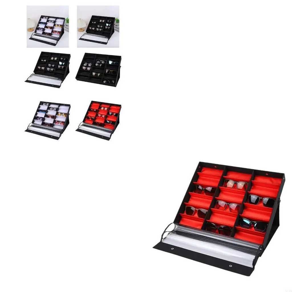 

Eyewear Storage Case Sunglasses Display Case Sunglasses Organizers for Glasses