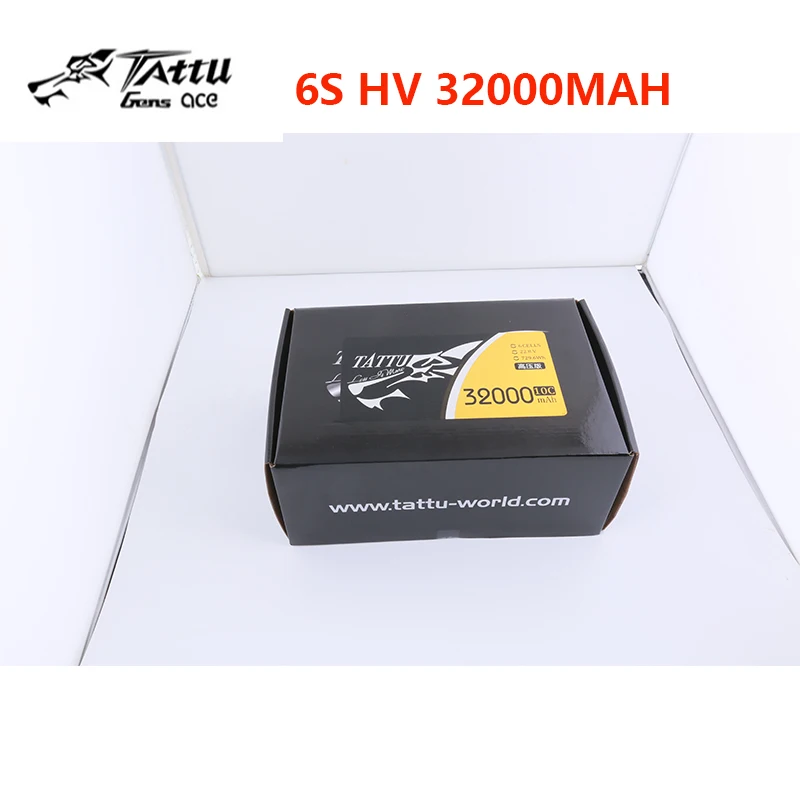 Original TATTU 32000mAh 22.8V 6S 729.6WH LiPO battery 10C Suitable for Heavy-duty Multi-rotor FPV Drone