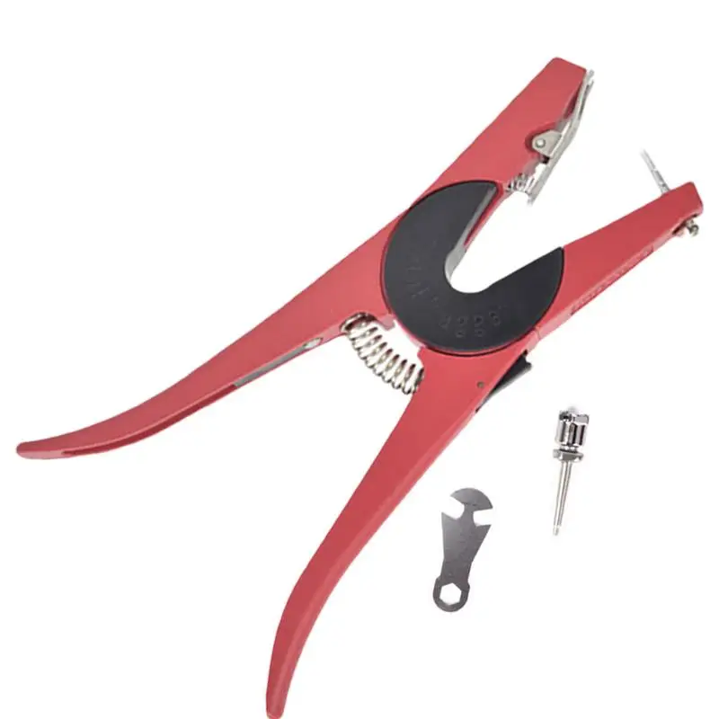 Livestock Ear Sign Applicator Cow Pliers Livestock Ear Sign Applicator Ergonomic Identification Card Installation Tool For Dogs